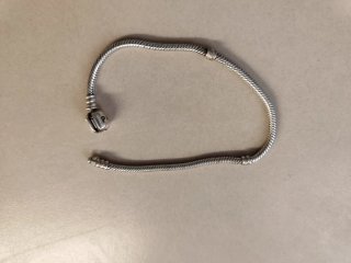 Pulsera Pandora 20cm Plata