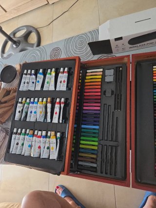 Maletín de arte 4 pisos