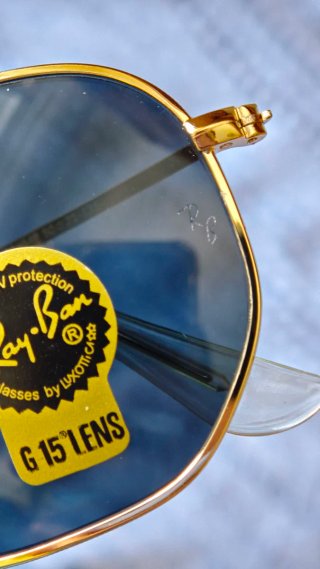 Gafas de Sol Ray-Ban Hexagonal Oro G-15