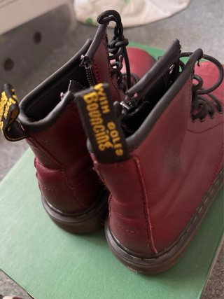 Botas Dr. Martens 1460 Niños Rojas