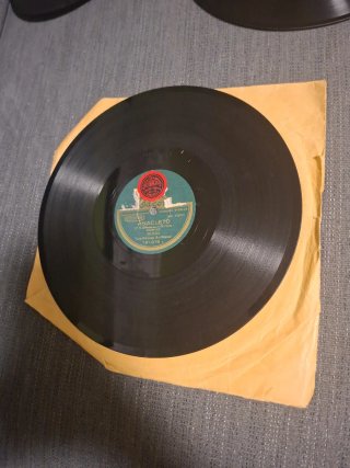 Disco 78 rpm Anacleto Los Medinas Sevillanos 1930