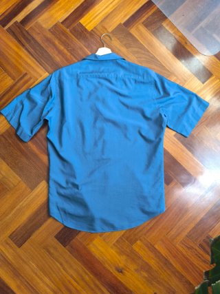 Camisa azul Studio Zara Man talla L