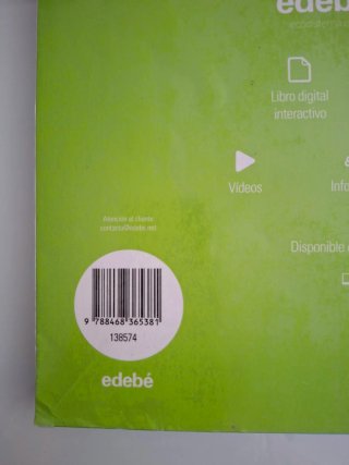 MATEMÁTICAS 2 ESO Edebé, ISBN 9788468365381