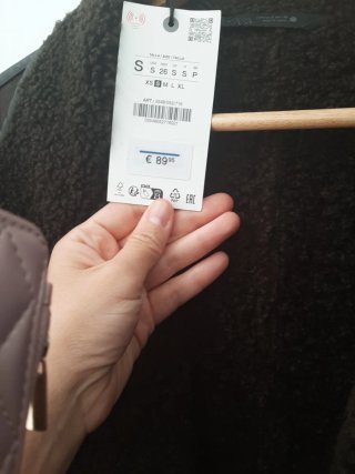 Chaqueta Zara Doble Faz Marrón