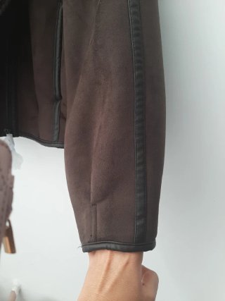Chaqueta Zara Doble Faz Marrón