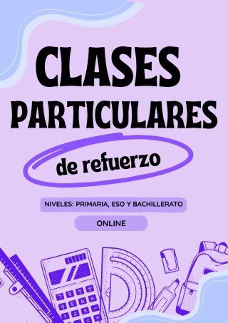 Clases particulares de mates, biología y química