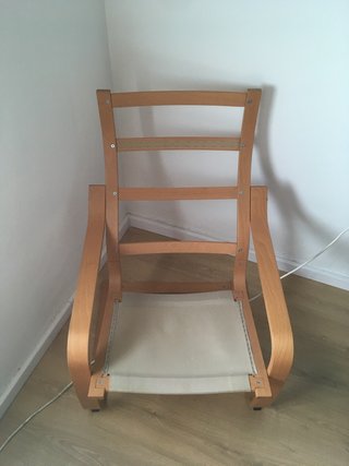 2 ESTRUCTURAS SILLONES POANG MADERA