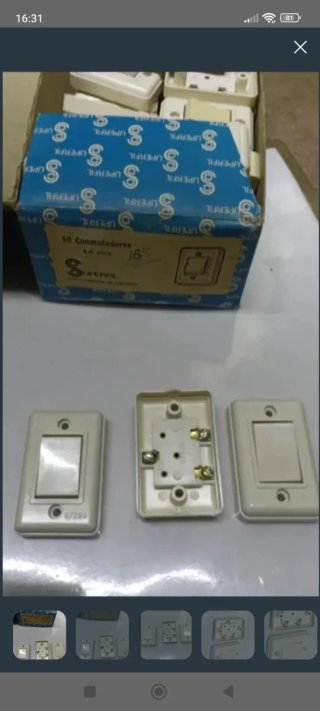 Interruptor Conmutador Superficie Superfil