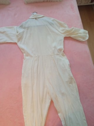 Mono blanco Zara,de lino