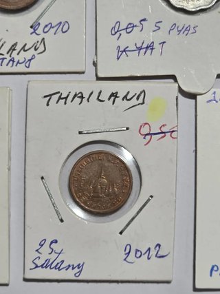 Lote 24 Monedas Asiáticas Variadas