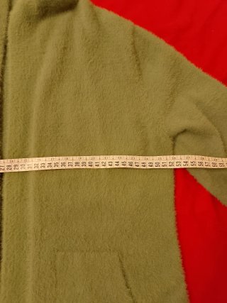 Cardigan lungo donna verde taglia unica