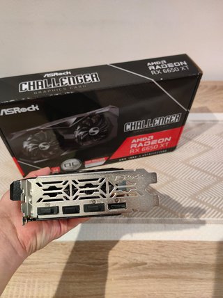 ASRock RX 6650 XT 8GB GDDR6 Tarjeta Gráfica