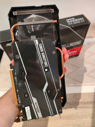ASRock RX 6650 XT 8GB GDDR6 Tarjeta Gráfica