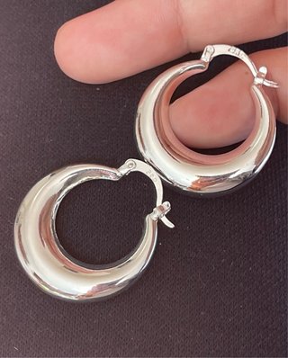 Pendientes Aro Plata 925