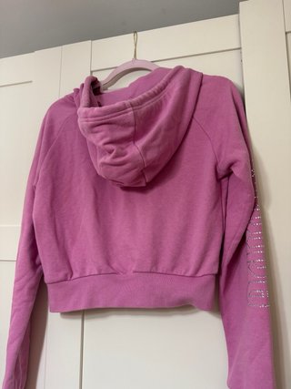 Sudadera Adidas Rosa con Cremallera