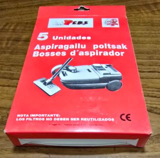 Bolsas aspirador Ufesa 675 - 5 unidades