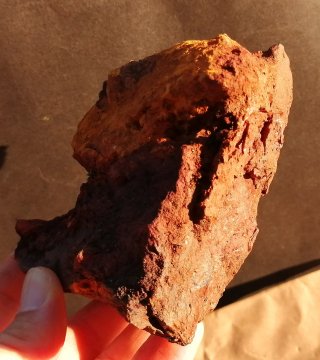 Mineral Limonita Montaña Hierro