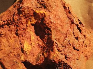 Mineral Limonita Montaña Hierro