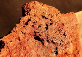 Mineral Limonita Montaña Hierro