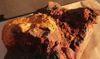 Mineral Limonita Montaña Hierro