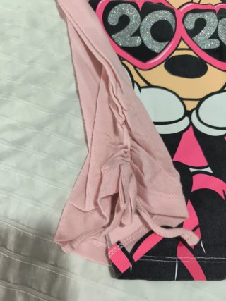 Camiseta Disney Minnie Mouse Rosa T7/8