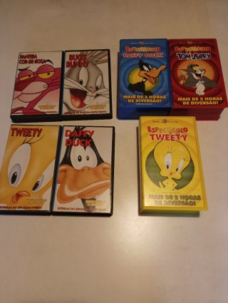 Lotes VHS Looney Tunes - Pantera Rosa