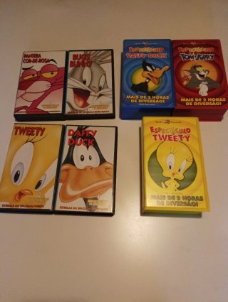 Lotes VHS Looney Tunes - Pantera Rosa