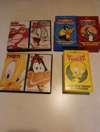 Lotes VHS Looney Tunes - Pantera Rosa