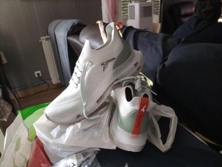 Zapatillas deportivas hombre verde  menta