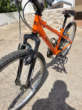 Bicicleta Montaña Anakon Cubix 24” Naranja