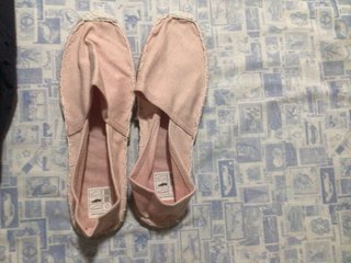 Alpargatas rosa claro