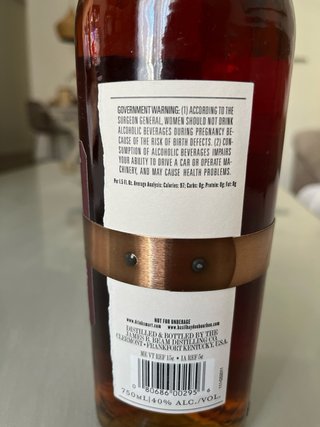 Basil Hayden Red Wine Cask Finish 750 ml – Bourbon