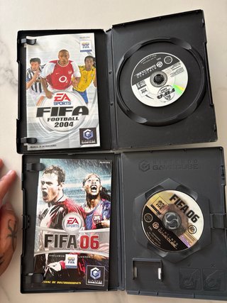 Pack 3 Juegos Nintendo GameCube: FIFA 04, 06, ISS2