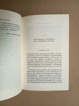 Libro El amor a la vida