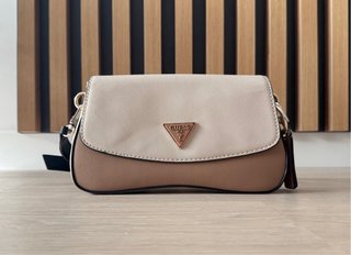 Bolso Guess Beige y Marrón