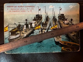 Lote 14 Postales Marina de Guerra Española años 20
