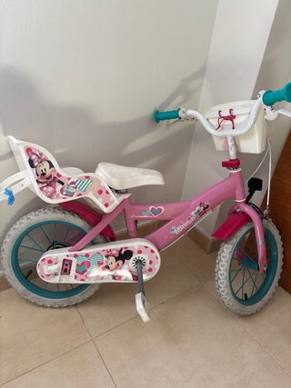 Bicicletas infantiles Spiderman y Minnie