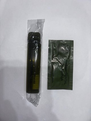 Cepillo Dientes y Crema Dental Fluorada Ejército