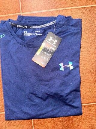 Conjunto Under Armour Talla M Azul Marino y Gris