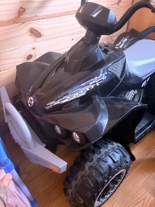 Moto infantil negra