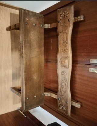 Banco de madera vintage