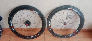 Ruedas carbono 700c Fine 45mm