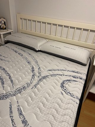 Colchón + Cabecero + Almohadas Regalo