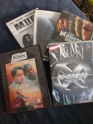 Lote 5 DVD Películas: Mi Película Favorita