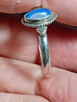 Anillo Plata Ley Ópalina