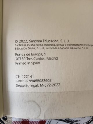 Libros de texto de primero de la Eso