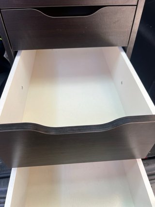 Cajonera Alex Ikea Negra