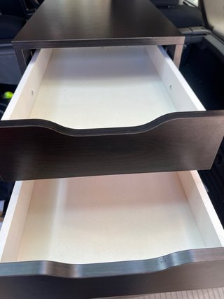 Cajonera Alex Ikea Negra