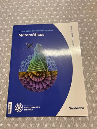 Matemáticas I 1 Bachillerato