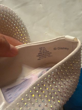 Zapatos Disney Niña Talla 31 Plateados